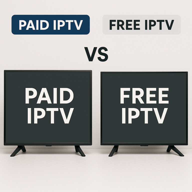 Free IPTV vs. Paid IPTV: Which Is Better in 2025?